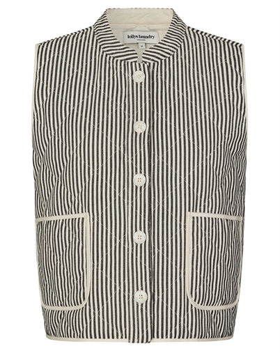 Lollys Laundry - Cairo LL Quilted Vest - Black